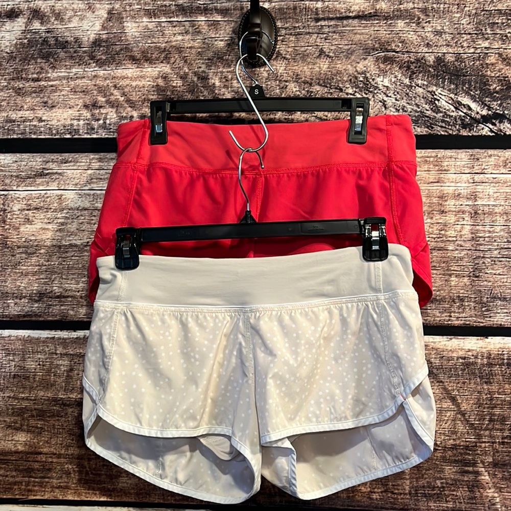 Two pair of Lululemon shorts